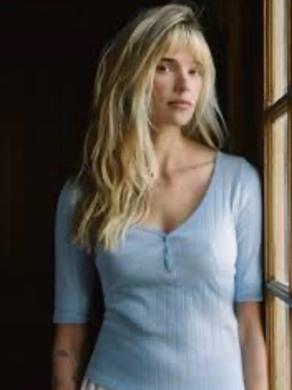 Christy Dawn Wren Pointelle Top